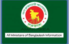 All Ministers of Bangladesh Information
