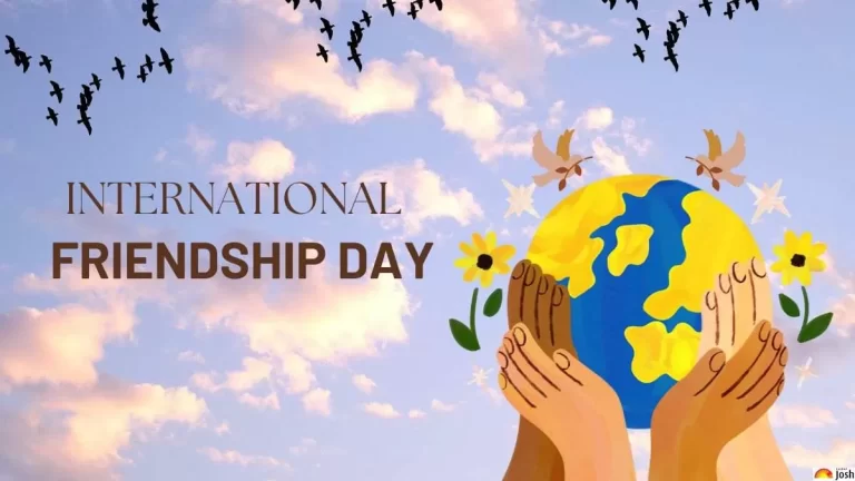 The world in the bond of friendship - International Friendship Day today