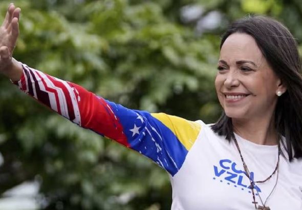 Nobel Peace Prize received the leader Maria